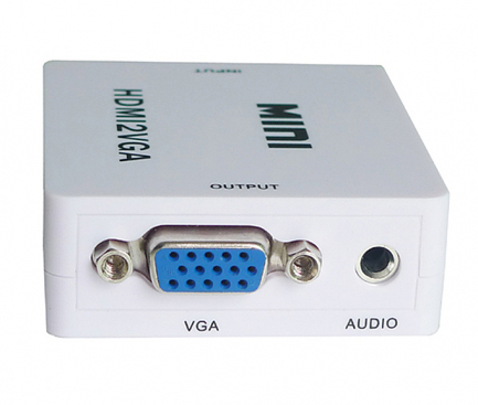 Adaptor Video HDMI la VGA, Alb