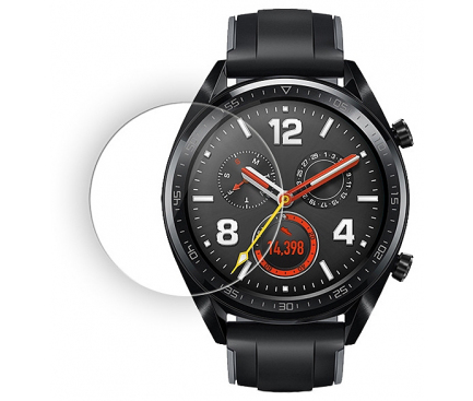 Folie Protectie Ecran OEM pentru Huawei Watch GT, Sticla securizata, Bulk 
