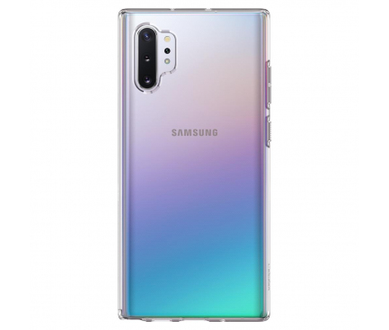 Husa TPU Spigen Liquid Crystal pentru Samsung Galaxy Note 10+ N975 / Note 10+ 5G N976, Transparenta, Blister 627CS27327