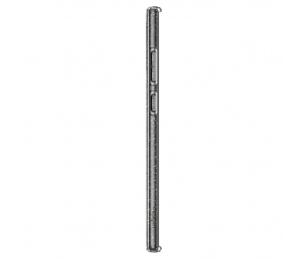 Husa TPU Spigen Liquid Crystal Glitter pentru Samsung Galaxy Note 10+ N975, Transparenta, Blister 627CS27328 