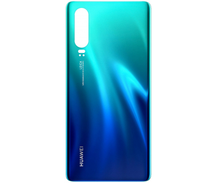 Capac Baterie Huawei P30, Albastru (Aurora)