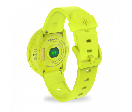 Ceas Bluetooth Smartwatch MyKronoz ZeRound3 Lite, Galben, Blister KRZEROUND3LITE