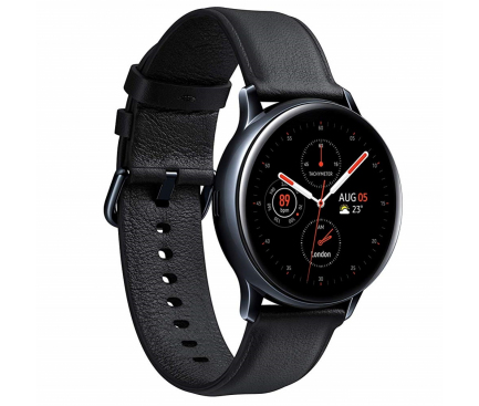 Ceas Bluetooth Samsung Galaxy Watch Active2, Stainless, 44mm, Negru, Blister Original SM-R820NSKAROM