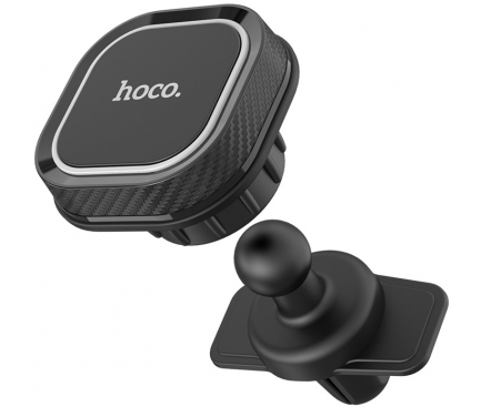 Suport Auto pentru telefon HOCO CA52 Intelligent Air Outlet, Magnetic, Negru