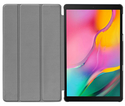 Husa OEM Custer Texture pentru Samsung Galaxy Tab A 10.1 (2019), Neagra