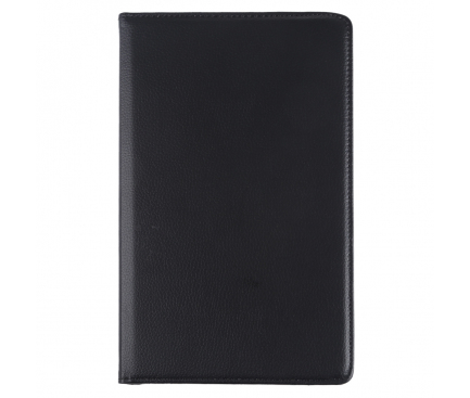 Husa Tableta Piele OEM Litchi 360 pentru Samsung Galaxy Tab A 10.1 (2019), Neagra