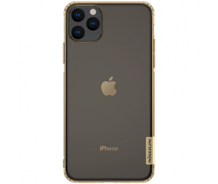Husa TPU Nillkin Nature pentru Apple iPhone 11 Pro, Aramiu - Transparenta