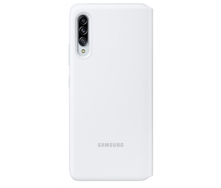 Husa Samsung Galaxy A90 5G A908, Wallet Cover, Alba, Blister EF-WA908PWEGWW 