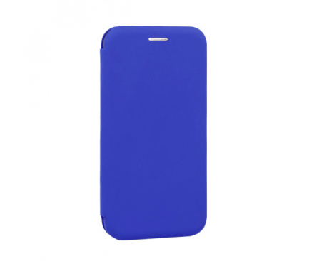 Husa Piele OEM Elegance pentru Samsung Galaxy A70 A705, Albastra, Bulk 
