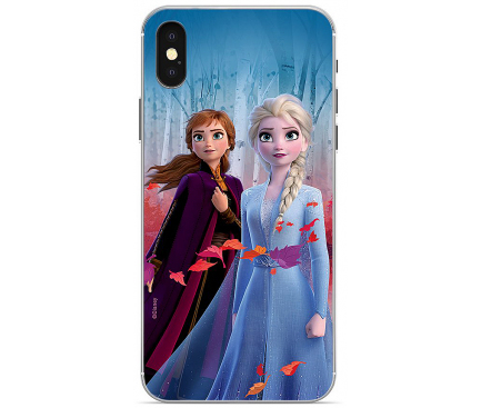 Husa TPU Disney Frozen 008 pentru Apple iPhone X / Apple iPhone XS, Multicolor, Blister 