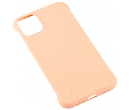 Husa Plastic OEM Anti-alunecare pentru Apple iPhone 11 Pro, Portocalie, Bulk 