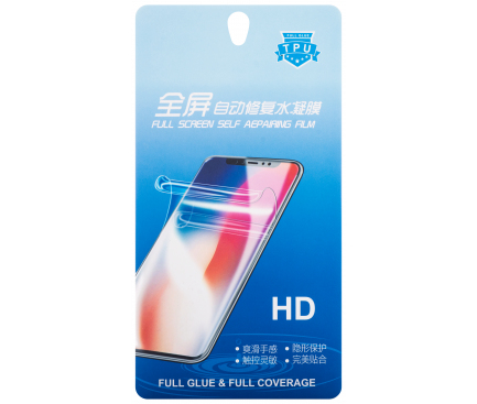 Folie Protectie Spate OEM pentru Apple iPhone 11 Pro Max, Plastic, Full Cover, Soft Hydrogel, Blister 