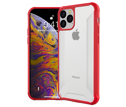 Husa Plastic - TPU OEM Antisoc pentru Apple iPhone 11 Pro, Rosie