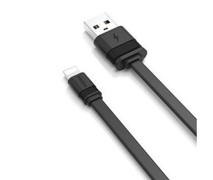Cablu Date si Incarcare USB la Lightning Proda Fenche PD-B17i, 3A, 1 m, Negru, Blister 
