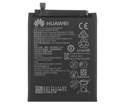 Acumulator Huawei Y5 (2019) / Y6 (2019) / Y6 Pro (2017) / P9 lite mini / Y6 (2017), HB405979ECW, Swap