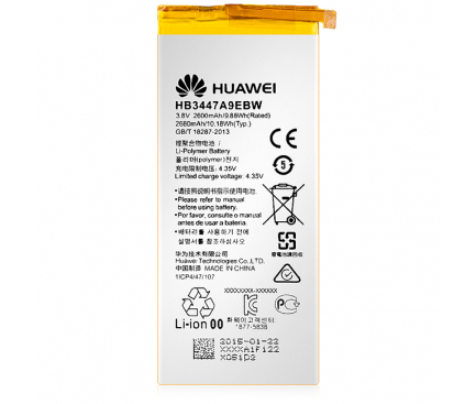 Acumulator Huawei P8, HB3447A9EBW, Swap, Bulk 