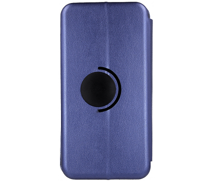 Husa Piele OEM Elegance Universala pentru Telefon 5,6 - 6,0 inci, 159 x 78 mm, Bleumarin, Bulk 