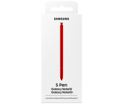 Creion S-Pen Samsung Galaxy Note 10 N970 / Galaxy Note 10+ N975 / Galaxy Note 10+ 5G N976, EJ-PN970BREGWW Rosu