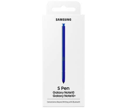 Creion S-Pen Samsung Galaxy Note 10 N970 / Galaxy Note 10+ N975 / Galaxy Note 10+ 5G N976, EJ-PN970BLEGWW Albastru