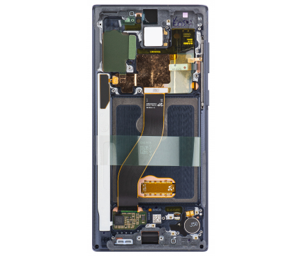 Display cu Touchscreen Samsung Galaxy Note10 N970, cu Rama, Negru, Service Pack GH82-20818A
