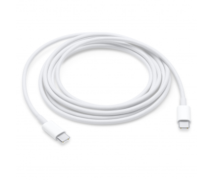 Cablu Date si Incarcare USB Type-C la USB Type-C OEM MP pentru Apple iPad, 2 m, Alb