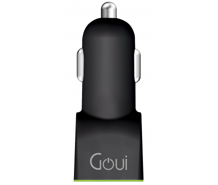 Incarcator Auto USB Goui Duo +D, Quick Charge 3.0 + PD, 36W, 1 X USB - 1 x USB Type-C, Negru G-CARPD36W-K