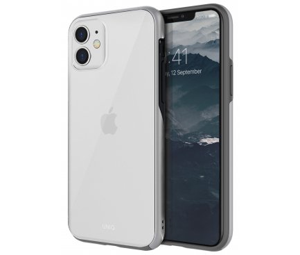 Husa TPU UNIQ Vesto Hue pentru Apple iPhone 11, Argintie