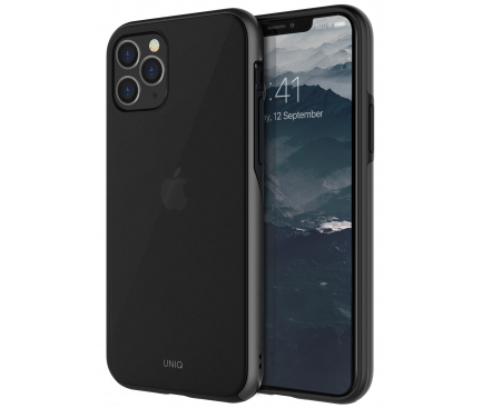 Husa TPU UNIQ Vesto Hue pentru Apple iPhone 11 Pro Max, Neagra