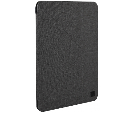 Husa Textil UNIQ Kanvas Mini pentru Apple iPad mini (2019), Neagra