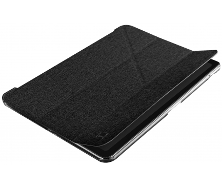 Husa Textil UNIQ Kanvas Plus pentru Apple iPad Air (2019), Neagra