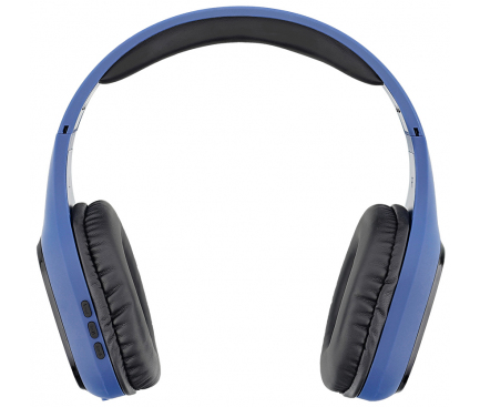 Handsfree Casti Bluetooth Tellur Pulse Over-ear, Cu microfon, SinglePoint, Albastru TLL511281
