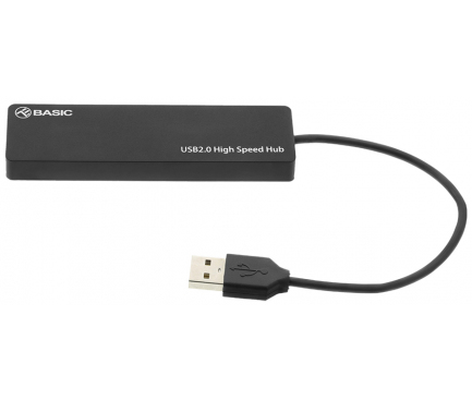 Hub USB 2.0 Tellur Basic, 4 x USB, Negru