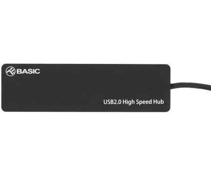 Hub USB 2.0 Tellur Basic, 4 x USB, Negru