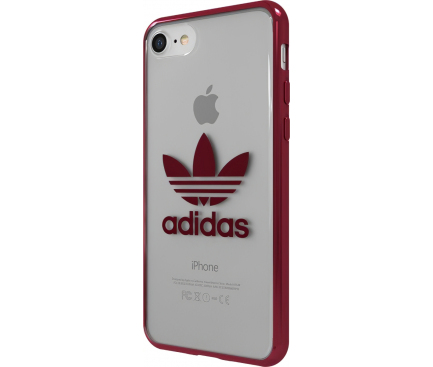 Husa Plastic - TPU Adidas NIKE OR pentru Apple iPhone 7 / Apple iPhone 8 / Apple iPhone SE (2020), Visinie, Blister 