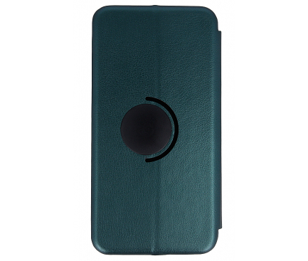 Husa Piele OEM Elegance Universala pentru Telefon 5,1 - 5,5 inci, 153 x 77 mm, Verde