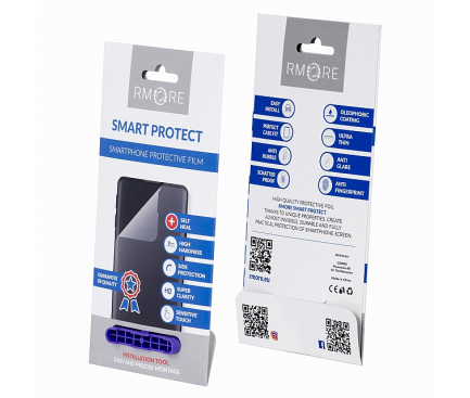 Folie Protectie Ecran RMORE pentru Huawei P30 Pro, Plastic, Full Face, 0.15mm, Blister 