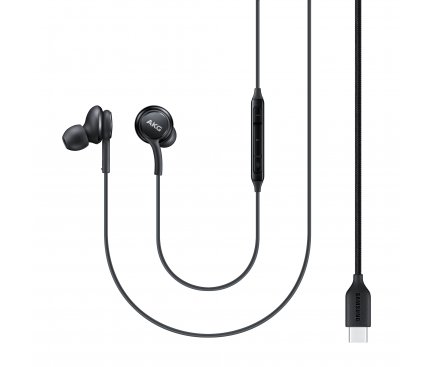 Handsfree Casti In-Ear Samsung EO-IG955, AKG, Cu microfon, USB Type-C, Negru