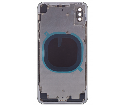 Capac Baterie - Carcasa Mijloc Apple iPhone X, Alb