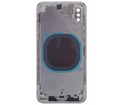 Capac Baterie - Carcasa Mijloc Apple iPhone XS, Alb