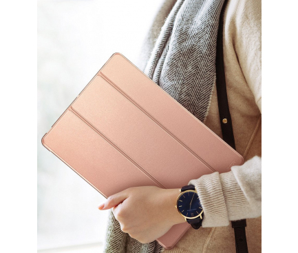 Husa Plastic ESR Yippee pentru Apple iPad mini (2019), Roz Aurie