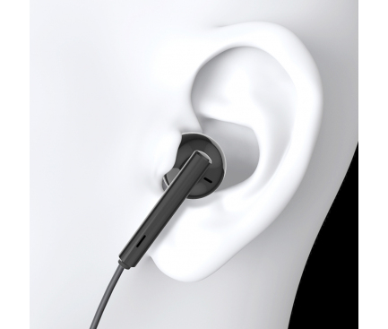 Handsfree Casti EarBuds XO Design EP8, Cu microfon, USB Type-C, Negru