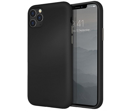 Husa TPU UNIQ Lino Apple iPhone 11 Pro, Neagra