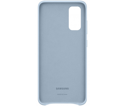 Husa Piele Samsung Galaxy S20 G980 / Samsung Galaxy S20 5G G981, Leather Cover, Albastra EF-VG980LLEGEU