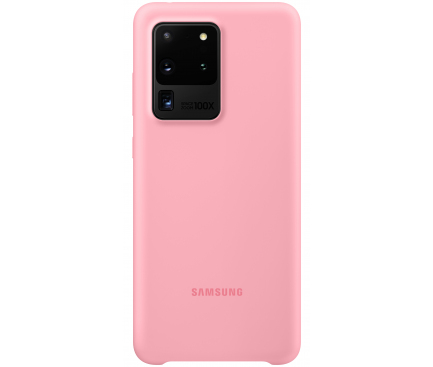 Husa pentru Samsung Galaxy S20 Ultra 5G G988 / S20 Ultra G988, Roz EF-PG988TPEGEU