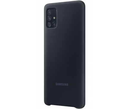 Husa TPU Samsung Galaxy A51 A515, Neagra EF-PA515TBEGEU