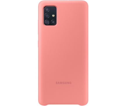 Husa TPU Samsung Galaxy A51 A515, Roz EF-PA515TPEGEU