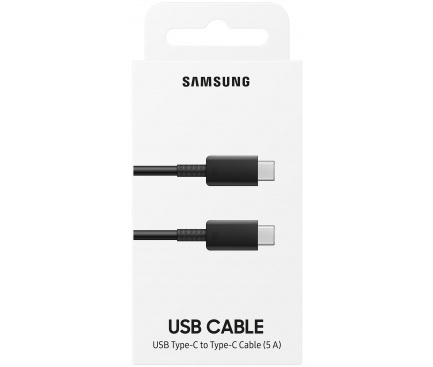 Cablu Date si Incarcare USB-C - USB-C Samsung EP-DN975, 100W, 1m, Negru EP-DN975BBEGWW