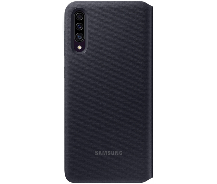 Husa Samsung Galaxy A50 A505 / Samsung Galaxy A50s A507 / Samsung Galaxy A30s A307, Wallet Cover, Neagra EF-WA307PBEGWW