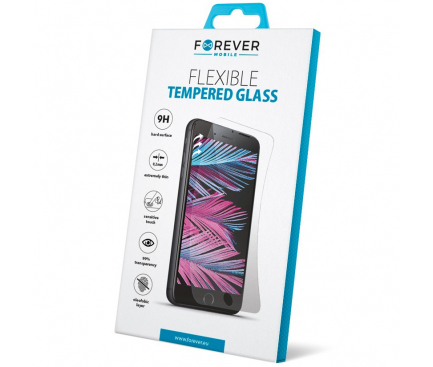 Folie Protectie Ecran Forever pentru Samsung Galaxy A20e, Sticla securizata, Flexible