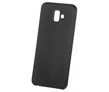 Husa TPU OEM Pure Silicone pentru Motorola Moto E6 Play, Neagra, Bulk 